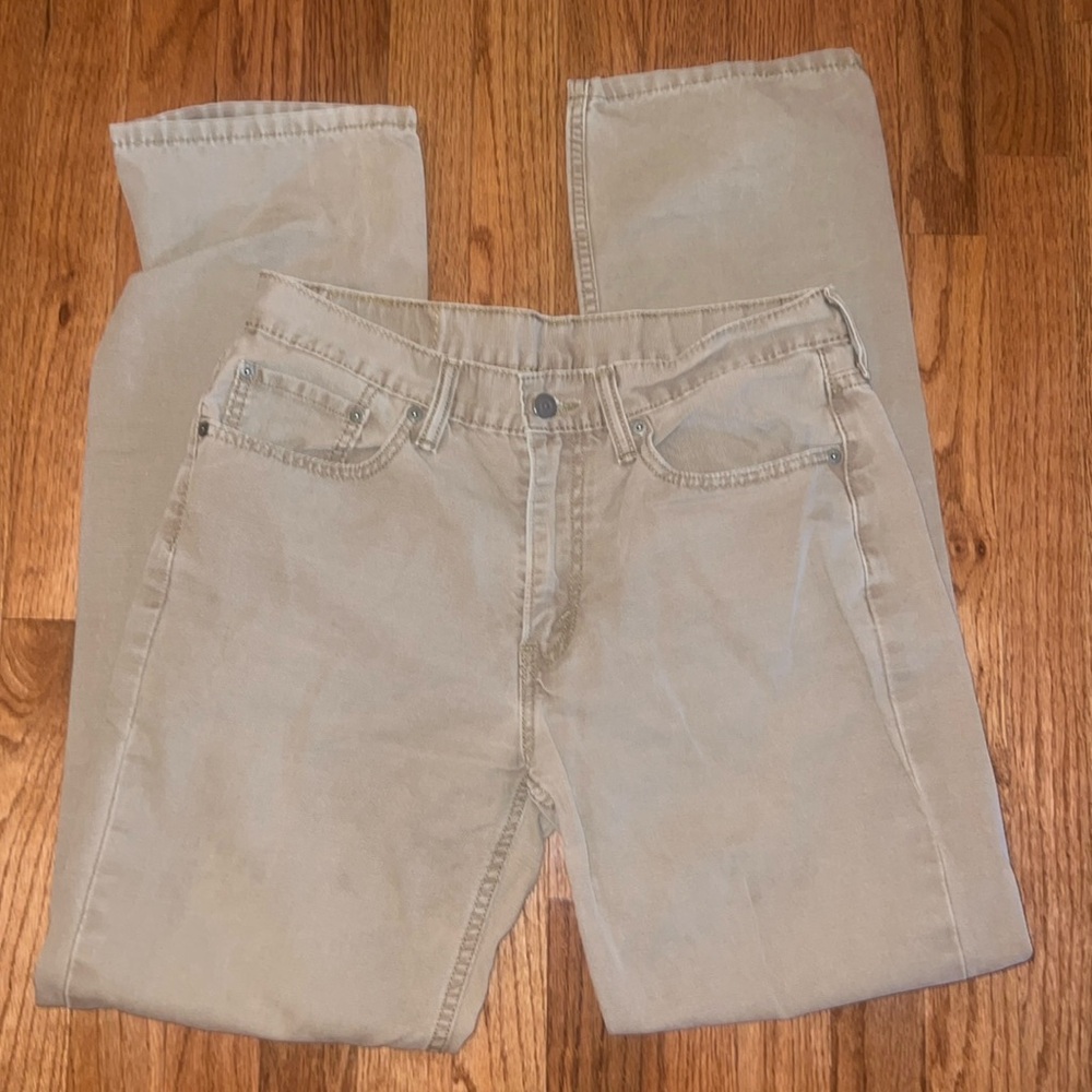 Levi’s Jeans Men’s Khaki Pants Size Waist 32 Length 32